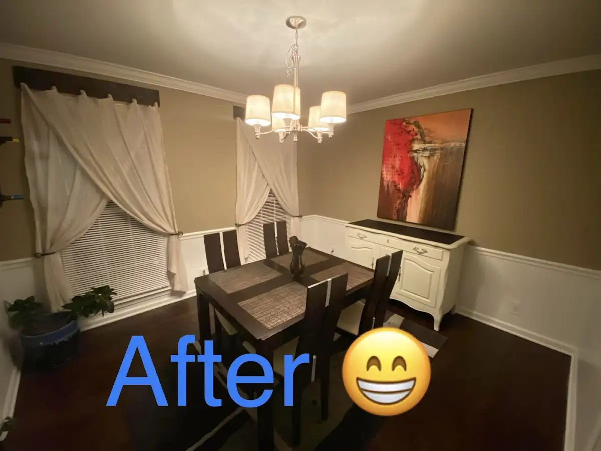 Professional dining room restoration after water damage in Live Oak